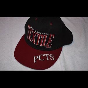 College brimmed hat.